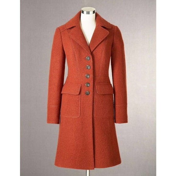 boden orange coat